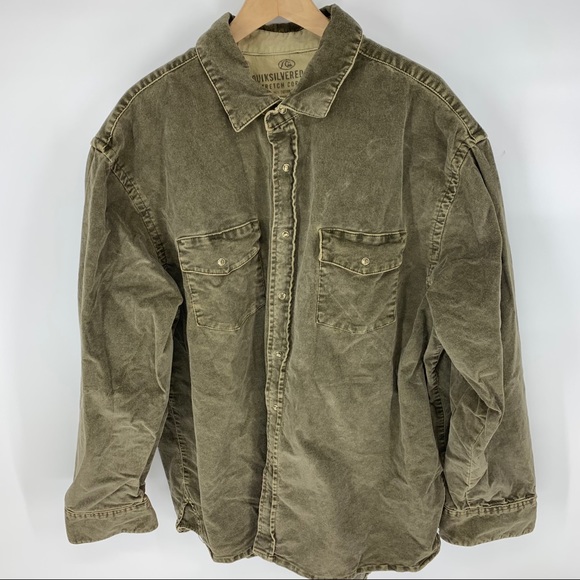 Quicksilver Corduroy overshirt shirt jacket